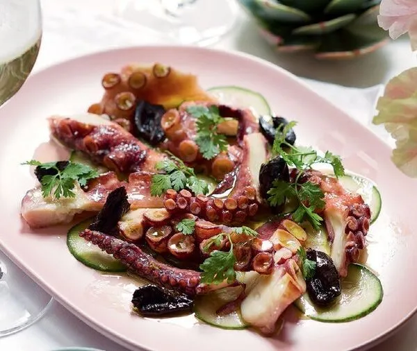 Pickled octopus