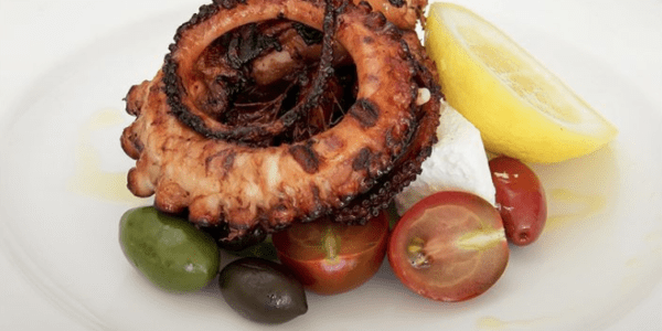 BBQ Greek Style Octopus