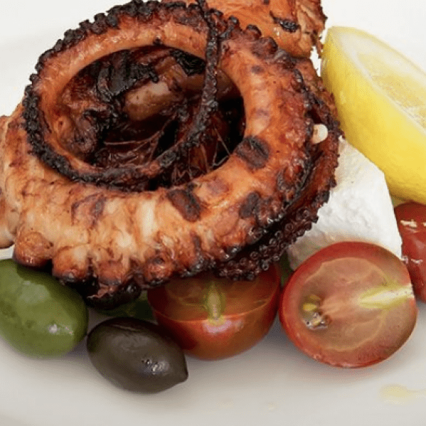 BBQ Greek Style Octopus